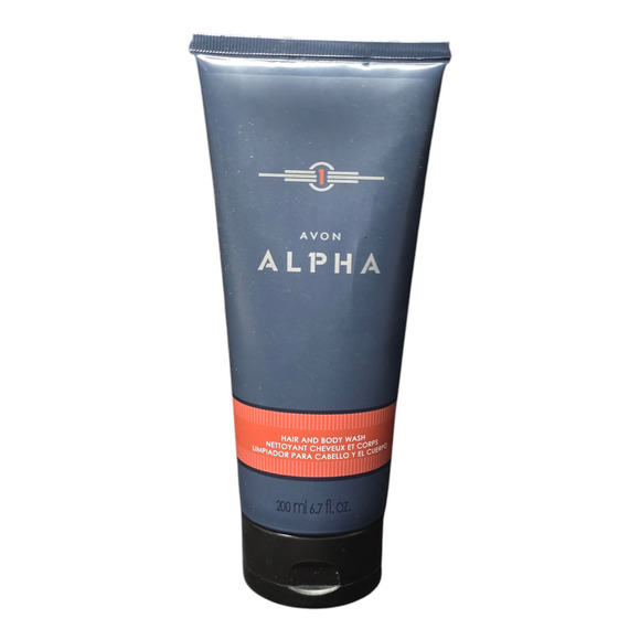 Avon Alpha For Him Hair And Body Wash 6.7 oz. Men's Body Care - Picture 1 of 5